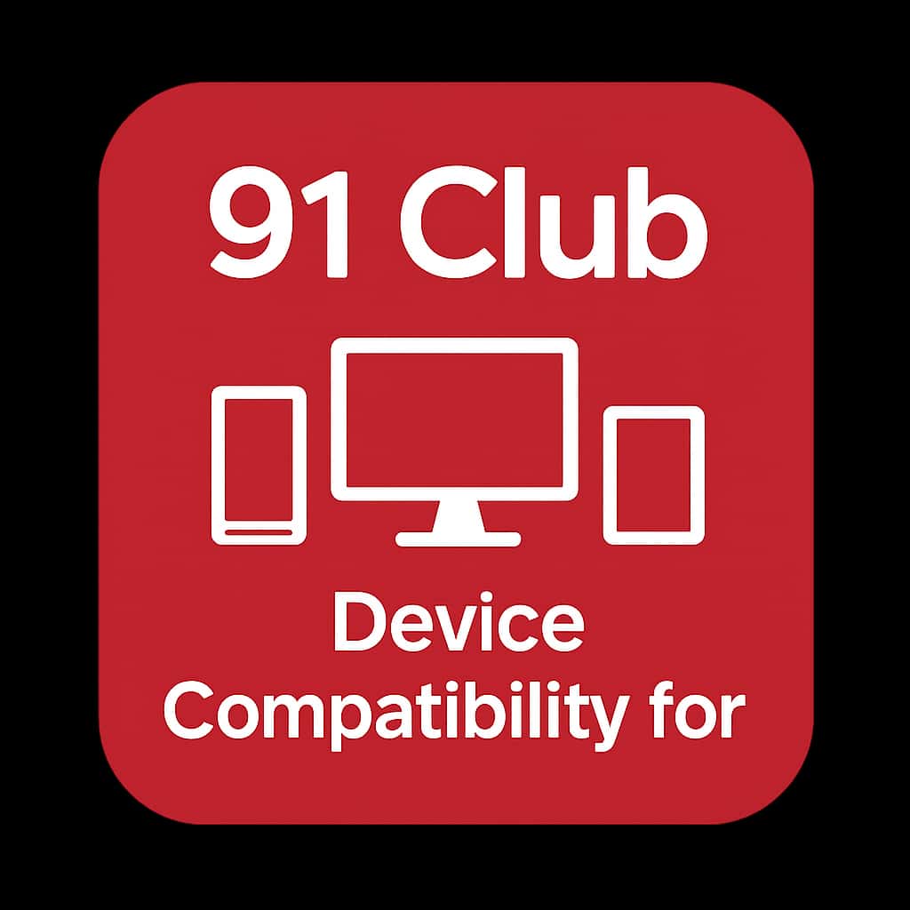 Icon representing device compatibility for 91 Club.