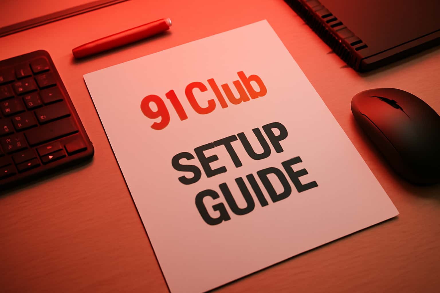 Visual representation of the Setup Guide for 91 Club.
