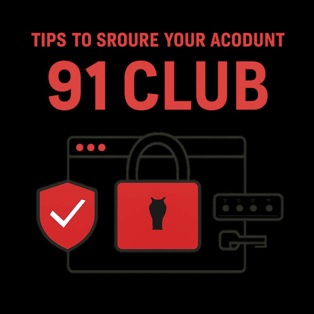 Illustration detailing security practices for 91 Club.